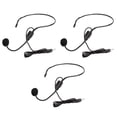 thumbnail image 3 of 3 piezas de 3,5 mm de tornillo de tornillo condensador de Cabello con cable micro de auriculares para la guía de compras guider, 3 of 7