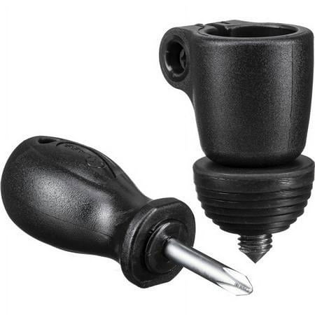 Rubber Spiked Foot Stainless Steel, Fits Monopod 681B, Diameter: 25mm