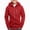 M115-Red, variant on NOLDARES Kids Zip Up Hoodie School Uniform Boys Girls Zipper Sweatshirt Oversized Y2K Fall Hooded Jackets Preppy Clothes(M115-Blue)