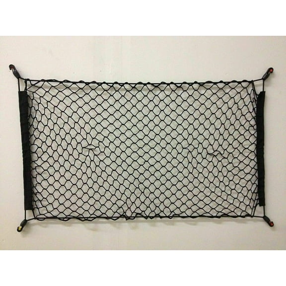 EACCESSORIES EA Rear Trunk Organizer Cargo Net for MITSUBISHI OUTLANDER 2003-2006 – Floor Style Cargo Net for SUV – Premium Mesh Car Trunk Organizer Vehicle Carrier Storage – Compatible with OUTLANDER