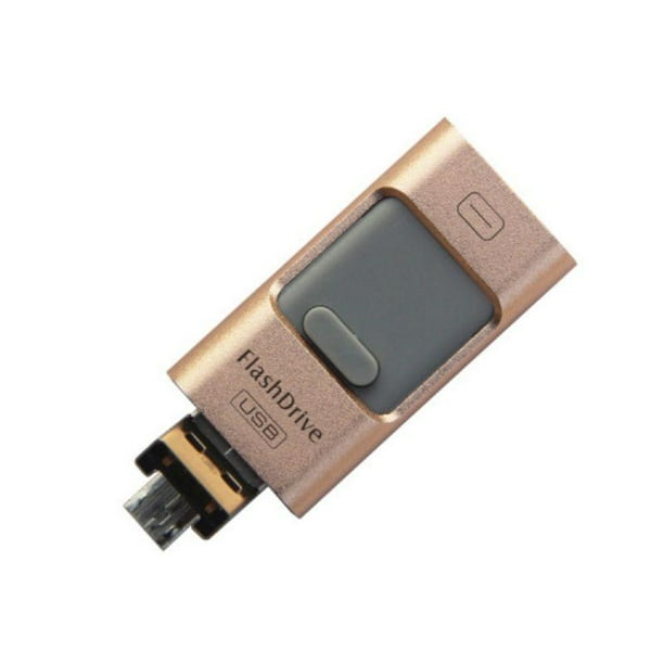 Iflash Usb Drive For Iphone Ipad Android 6 Colors External Memory Available In 8 128gb Walmart Com Walmart Com