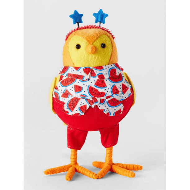 Target Fabric Bird Featherly Friends Mellie Decorative Figurine Sun