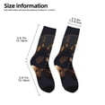 thumbnail image 2 of Naloa Casino Cards Poker Kids Socks Unisex Kids and Toddlers' Crew Socks, ,1 Pairs, 2 of 5