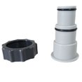 thumbnail image 5 of ZHAOCHENG Paquete de 2 adaptadores de manguera de abrazadera roscada de repuesto para kits de piscina Intex con mangueras de 1,5 y 1,25 pulgadas – Se adapta a bombas de filtración, generadores de clor, 5 of 5