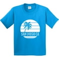 thumbnail image 3 of Inktastic San Diego California Beach Youth T-Shirt, 3 of 5
