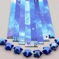 thumbnail image 2 of Home Decoration Kids Gift Lucky Star Cartoon Single Sided Colorful Star Paper Strip Scrapbooking Star Origami Paper Folding Star 16, 2 of 8