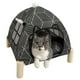 thumbnail image 1 of Casa tienda para gatos Nockovi 2 en 1 elevada y portátil para interior/exterior, 1 of 6
