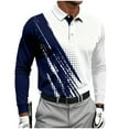 thumbnail image 2 of Royisotas Button Shirts for Men Shirt Casual Big and Tall Long Sleeve Polo Mens Tops Golf, 2 of 3