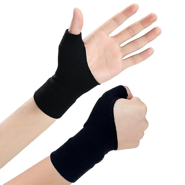 Guantes de compresión con soporte para pulgar y muñeca, artritis, férula para aliviar el dolor en las articulaciones del pulgar y la muñeca