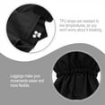 thumbnail image 6 of Raindrops 1 Pair Black Leg Gaiters for Hiking and Snow Activities Waterproof, 6 of 8