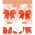thumbnail image 2 of Lsupdaol Cheer Bow Keychain Cheer Keychain with Rhinestones Cheerleader Keyrings for Teen Cheerleading Sports Accessory, 2 of 12