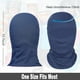 thumbnail image 4 of Máscara facial Achiou Summer Balaclava Ski Mask, protector UV, azul marino, 4 of 6