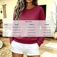 thumbnail image 6 of FAIWAD Winter Tops for Women Crewneck Knitted Pullover Sweater Tops Basic Layer Casual Fall Winter Top, 6 of 7