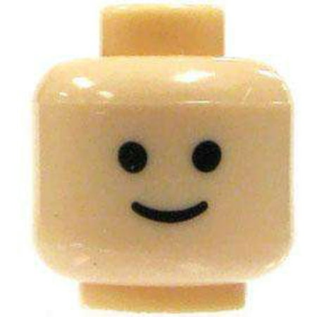LEGO Light Flesh Basic Smile Head [No Packaging] (Best Basic Lego Set)
