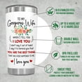 thumbnail image 3 of Christmas Birthday Gifts For Women, Her, Wife - Anniversary Tumbler Gift For Her, Couple - Wife Birthday Gift Ideas - Romantic Birthday Gifts For Her - Christmas Gifts For Wife Women 20 Oz Tumbler, 3 of 6