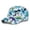 Blue, variant on Spazoro Toddler Boys Girls Baseball Cap, Perforated Adjustable Dinosaur Print Breathable Washed Cotton Hat for Summer Protection Blue