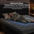 thumbnail image 5 of Novilla PoemEase 14 Inch Queen Size Cooling Hybrid Mattress, Graphene Fabric, Gel Memory Foam, Temperature Balance, Full-Body Support, Pocket Springs, Reinforced Edges, 5 of 19