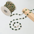 thumbnail image 3 of Visland Zircon Chain DIY Bracelet Necklace Making Rhinestone Jewelry Chain Shiny Copper Chain for Craft Supplies, 3 of 8