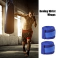 thumbnail image 3 of sunsanly 1 Pair Boxing Hand Wraps Inner Gloves 3 Meters Breathable Elasticated Bandages Stretchy Hand Wraps for Muay Thai MMA Kickboxing Karate, 3 of 8