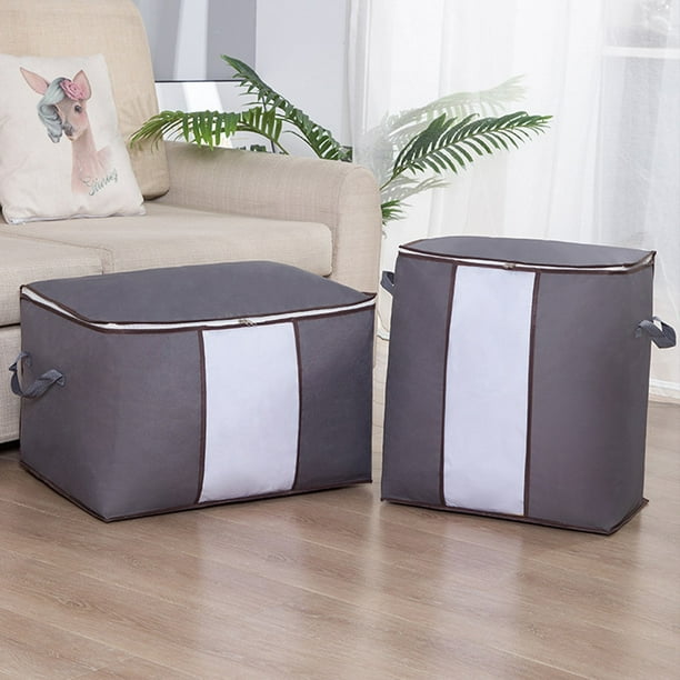 Bolsa De Tela Para Guardar Ropa Interior, Paquete De 2, Plegable, Con Cierre De Cremallera, Compacta Y Resistente Al Agua, Ideal Para Viajes, Cajones Y Armarios.,Vsgery