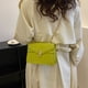 thumbnail image 5 of Elegante bolso de mano tipo sobre para cena de cuero artificial, bolso plegable adecuado para fiestas, bodas, verde, 5 of 5