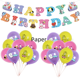 thumbnail image 2 of Grupo de hombres, grupo de jóvenes, fiesta de cumpleaños temática, juego de globos para tirar de la bandera, cuerda para pastel, 2 of 4