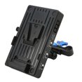 thumbnail image 1 of Camera V Mount Power Supply Adapter,Camera V Mount Battery Camera V Mount Battery Plate Camera Power Supply Splitter Plate High-Intensity Output, 1 of 9