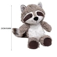thumbnail image 3 of Peluche d'Animal Sauvage Mignonne Raccoon, Poupée Compagnon de Sommeil, Poupée Cadeau d'Anniversaire, Poupées, 3 of 8