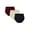 Garnet / Damask Neutral / Black, variant on Vanity Fair Radiant Collection Women's 360 Comfort Hi-Cut Brief Underwear, 3-Pack, Sizes S-5XL