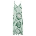 thumbnail image 4 of Beach Seashell Starfish Fine Art Sleeveless Dress Summer Dress Woman 2025, 4 of 7
