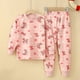 thumbnail image 1 of Conjunto de pijamas de manga larga para niños y niñas, ropa de dormir de algodón de invierno, pijamas de Navidad de dibujos animados de gato, 3, 5, 7, 9, 11T, 1 of 4