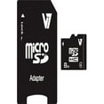 thumbnail image 1 of 8GB MicroSDHC Cl 4 Flash Memory with SD Adapter (VAMSDH8GCL4R-1N), 1 of 1