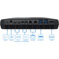 thumbnail image 4 of Intel NUC8i7HNK Mini Desktop, Intel Quad-Core i7-8705G Upto 4.1GHz, 32GB RAM, 256GB NVMe SSD, Radeon RX Vega M GL, Mini DisplayPort, HDMI, Thunderbolt 3, Card Reader, Wi-Fi, Bluetooth, Windows 10 Pro, 4 of 7