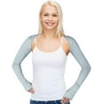 thumbnail image 5 of 4 Pairs Cooling Shawl Arm Sleeves Sun Protection with Finger Hole for Golfing, Driving, Riding, Fishing, 5 of 5