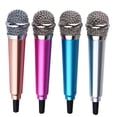 thumbnail image 4 of LOLIPPYY 4pcs Metal Golden Microphone for Singing on PC, 4 of 7
