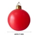 thumbnail image 3 of Decoraciones de pelota hinchable para exteriores de 30 cm - Gran decoración festiva para el jardín navideño, PVC resistente a la intemperie, fácil de instalar y almacenar, 3 of 5