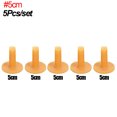 thumbnail image 1 of 5pc/set Rubber Golf Tees,Golf Practice Tees in 5 Different Sizes,Durable Rubber Tees for Golf Hitting Practice Mats and Training 5Pcs-5cm, 1 of 6