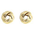 thumbnail image 1 of Fashion Metal Knot Twist Stud Earrings Statement Female Party Jewelry Xmas Gift, 1 of 5