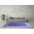 thumbnail image 3 of Ahgly Company Indoor Rectangle Oriental Blue Traditional Area Rugs, 5' x 7', 3 of 4