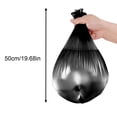 thumbnail image 3 of 10PCS Disposable Garbage Bag Thickened Flat Mouth With Rolled Garbage Bag Garbage Bag（Black）, 3 of 7