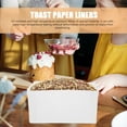 thumbnail image 3 of LNGOOR Papier d'Emballage Jetable Moules à Pain Doublures pour Cuisson 50 Pcs, 3 of 6