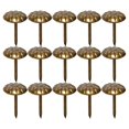 thumbnail image 1 of 200 tachuelas para tapicería, tachuelas decorativas vintage para bricolaje, tachuelas para tapicería de muebles, 1 of 3