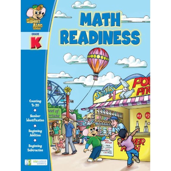 Pre-Owned Math Readiness: Grade Grd-K (The Smart Alec Series) (Paperback) 1934264156 9781934264157