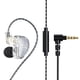 thumbnail image 1 of Auriculares con auriculares con cableado auriculares Rojoucción de ruido de sonido envolvente Llamada de voz con auriculares micrófonos suministros para computadoras transparentes Inevent EL022392-01B, 1 of 7