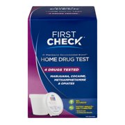 First Check At Home Urine Drug Test, 4 drugs tested, 1.0 ct
