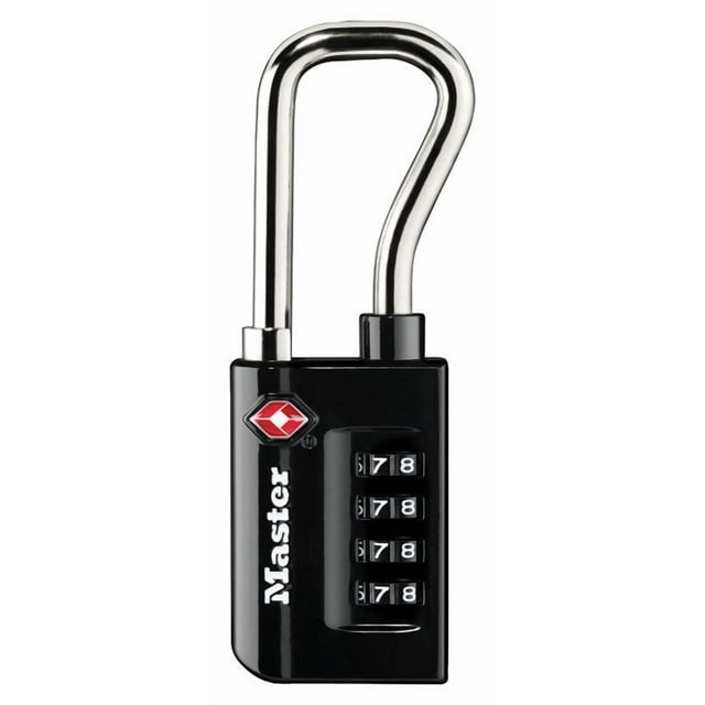 Candado para equipaje Master Lock de acero combinado con 4 esferas de 3,3 cm de ancho