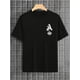 thumbnail image 2 of XRL Men's fashion short-sleeved T-shirt Bird print T-shirt Tee For Adult, Men, Women, Teen, Teenager, Adolescent, Youth, 2 of 7