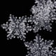 thumbnail image 4 of 10x Claro Cristal Copo De Nieve Colgante Colgante Cortina Decoración De La Boda, 4 of 9
