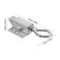 thumbnail image 2 of PTOOTP 2Ud Cerradura De Pestillo De Inoxidable Con Resorte Para Puertas Interiores Y Seguridad En El Hogar, 2 of 7