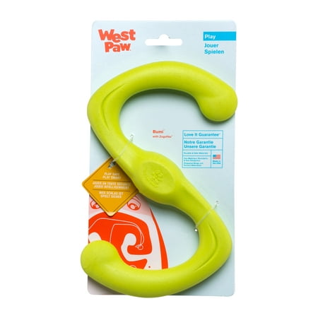 UPC: 0747473621539 | West Paw Zogoflex Bumi Large 9.5  Dog Toy Granny Smith